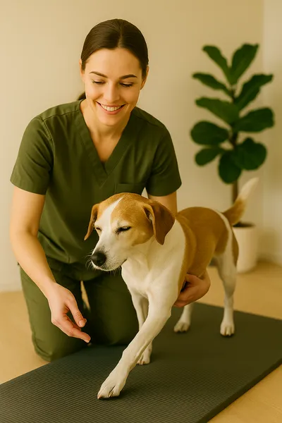 Manuelle Therapie & Physiotherapie bei Tieren