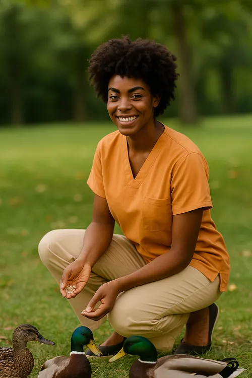 Portrait von Nikita Zulana, Praxis- und Organisationsmanagerin bei Fellfreunde am Rhein
